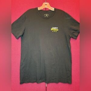 Black and Yellow Short Sleeve Lainey Wilson tee with Retro Graphic